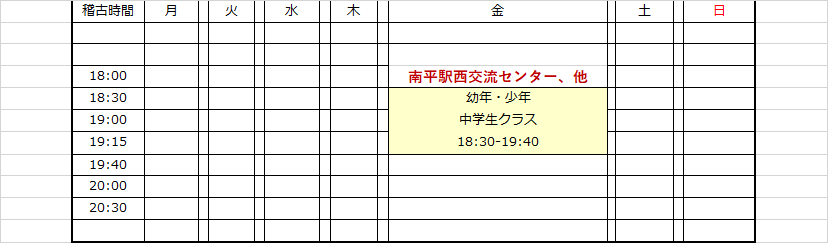 国際空手道連盟　極真会館　東京城西国分寺支部